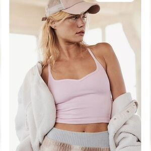 🌟 NWOT 🌟 Free People Happiness Runs Sweetheart Crop